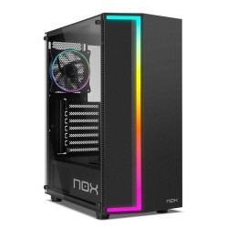 Caja NOX Infinity Gamma ARGB ATX Negra (NXINFTYGAMMA)