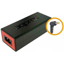 Cargador Approx 65W Portátil HP Negro/Rojo (APPA05)