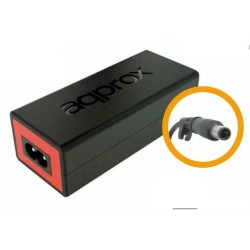 Cargador Approx 90W Portátil HP Negro/Rojo (APPA01)