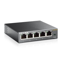 Switch TP-Link 5xRJ45 GbE Gestionado Negro (TL-SG105E)