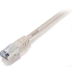 Latiguillo EQUIP Cat.6 S/FTP 0.5m Gris (EQ605507)