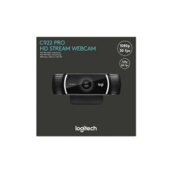 WebCam LOGITECH C922 FHD USB Micro Negra (960-001088)
