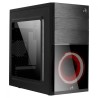 MiniTorre AEROCOOL LED S/F USB2/3 mATX Negra (CS105RD)