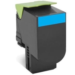 Toner Lexmark 802HC Cian 3000 páginas (80C2HC0)
