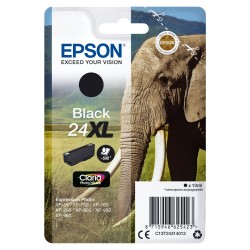 Tinta Epson 24XL Negro 10ml 500 páginas (C13T24314012)