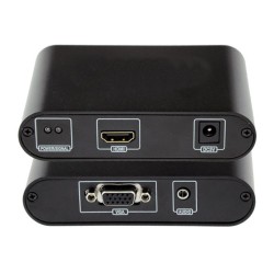 Nanocable VGA a HDMI+Audio 1m Negro (10.16.2101-BK)