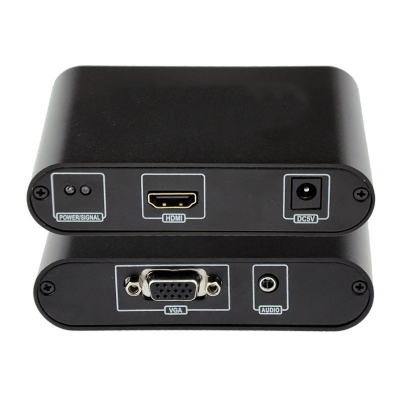 Nanocable VGA a HDMI+Audio 1m Negro (10.16.2101-BK)