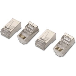 Conector AISENS RJ45 Cat.6 FTP 10 Un Acero (A139-0298)