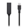 Cable AISENS USB-A/M a USB-A/H 5m Negro (A105-0407)