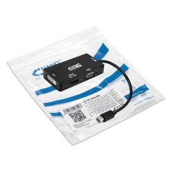 Nanocable Mini DP/M a VGA/DVI/HDMI/H (10.16.3302-BK)