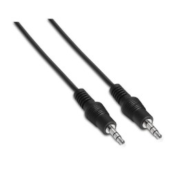 Cable AISENS Jack 3.5/M-Jack 3.5/M Negro 10m(A128-0144)