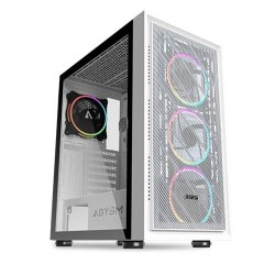 Caja Gaming ABYSM Danube Kamp RGB ATX Blanca (AB812108)