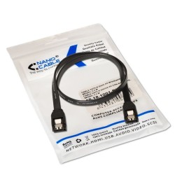 Nanocable SATA3/M a SATA3/M 0.5m Negro (10.18.1001-BK)