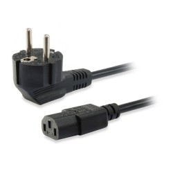 Cable Alimentación EQUIP Schuko/M a C13/H 3m (EQ112121)