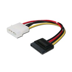 Nanocable Molex (4-pin) a SATA 16cm (10.19.0205-OEM)