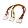 Nanocable Molex (4-pin) a 2xMolex (4-pin) (10.19.0401)