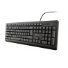 Teclado Trust TK-150 Silent USB 2.0 Negro (23982)