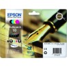 Tinta Epson 16 T1626 Pack Negro/Tricolor (C13T16264012)