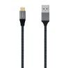 Cable AISENS USB-C/M a USB-A/M 2m Gris (A107-0633)